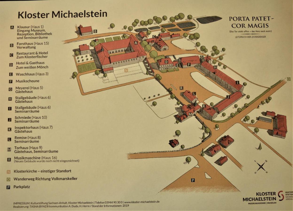 Hotel Gasthaus Weisser Moench Бланкенбург Экстерьер фото